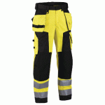 PANTALON ARTISAN SOFTSHELL HAUTE VISIBILITÉ TAILLE 44 - MANUTAN COLLECTIVITÉS