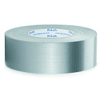 RAJA RUBAN ADHÉSIF TOILE BRILLANT ÉTANCHE 50 MM X 51 M - GRIS - LOT DE 3