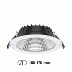 THE LIGHT GROUP SLC SHIFT SPOT ENCASTRÉ LED Ø 19 CM CCT, BLANC