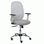 CHAISE DE BUREAU CILANCO BLANCHE - GRIS