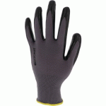 GANTS DE MANUTENTION ENDUCTION NITRILE SUPPORT POLYAMIDE GRIS/NOIR T11 - SINGER SAFETY