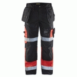 PANTALON X1500 ARTISAN HAUTE VISIBILITÉ TAILLE 50 - BLAKLADER