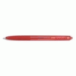 STYLO-BILLE PILOT SUPER GRIP G RÉTRACTABLE POINTE EXTRA LARGE COLORIS ROUGE - LOT DE 12