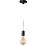 LAMPE SUSPENSION DESIGN EN MÉTAL NOIR MAT AMPOULE PLAFOND SUSPENDU COMPATIBLE LED