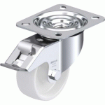 BLICKLE - ROULETTE PIVOTANTE À FREIN Ø 80MM BANDAGE POLYPROPYLÈNE PP 120KG - LE-PPN 80G-FI