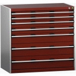 BOTT 1 ARMOIRE À TIROIRS SL-10610-7.2 AVEC 7 TIROIRS POUR CHARGE LOURDE_BOTT