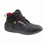 CHAUSSURES DE SÉCURITÉ HAUTES LEMAITRE SUPER X HIGH S3 CI ESD NOIRES – TAILLE 38