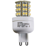 HIPOW - AMPOULE LED G9 48 SMD 5050 3W 250-320LM 360° IP20 - BLANC CHAUD