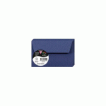 LOT DE 3 - PAQUET DE 20 ENVELOPPES POLLEN 90X140MM 120G/M2 - BLEU NUIT