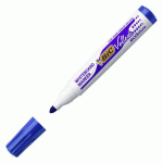 MARQUEUR EFFAÇABLE BIC VELLEDA ECOLUTIONS 1701 POINTE OGIVE 4,95 MM BLEU