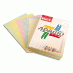 PAPIER COULEUR PAPETERIES DE FRANCE ADAGIO - PASTEL ET VIF - 80G -  A3 - RAMETTE DE 50 FEUILLES