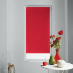 PARIS PRIX - STORE ENROULEUR OCCULTANT OCCULT 60X180CM ROUGE