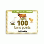 BOITE DE 100 BONS POINTS ANIMAUX DE LA FERME