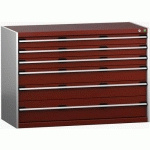 BOTT 1 ARMOIRE À TIROIRS SL-1369-6.2 AVEC 6 TIROIRS POUR CHARGE LOURDE - BOTT