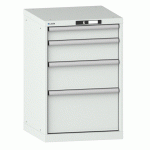 LISTA - ARMOIRE À TIROIRS (HXLXP) 85 X 56,4 X 57,2 CM KEY LOCK R7035