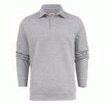 PRINTER HOMERUN SWEATSHIRT UNISEX GRIS MÉLANGÉ - TAILLE S