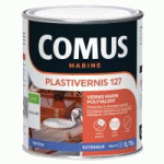 VERNIS MARIN ALKYDE-URÉTHANE COMUS PLASTIVERNIS 127