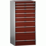 BOTT 1 ARMOIRE À TIROIRS SL-8716-9.2 AVEC 9 TIROIRS POUR CHARGE LOURDE - BOTT