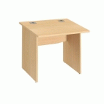 BUREAUX DROITS L 80 HÊTRE PIÈTEMENT BOIS PIEDS PLEINS HÊTRE