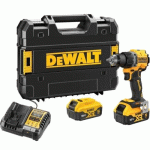 PERCEUSE VISSEUSE COMPACTE XR 18V BRUSHLESS 2X5AH- DCD794P2T-QW DEWALT