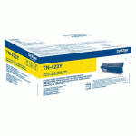 TONER BROTHER TN423 HAUTE CAPACITÉ JAUNE POUR IMPRIMANTE LASER - TONER AUTHENTIQUE