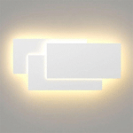 APPLIQUE MURAL INTÉRIEUR BLANC LAMPE MURAL LED 24W BLANC CHAUD MODERN ECLAIRAGE DÉCORATION