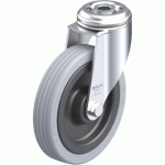 BLICKLE - ROULETTE PIVOTANTE Ø 125MM BANDAGE CAOUTCHOUC SBR 100KG - LKRA-VPA 125K