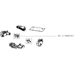 CAPTEUR GAUCHE + SUPPORT (RS-2230001041) ASPIRATEUR ROBOT ROWENTA