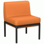 CHAUFFEUSE DROITE LOTUA ENDUIT PVC GINKO CITROUILLE - SOKOA