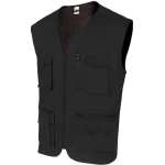 GILET SANS MANCHE REPORTER NOIR MULTIPOCHE NOIR XXXL - NOIR