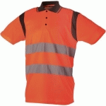 POLO TRICOT DE HAUTE-VISIBILITÉ ORANGE EN TAILLE M - SINGER SAFETY