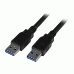 STARTECH.COM CÂBLE USB 3.0 A VERS A DE 3 M - M/M - NOIR