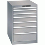 ARMOIRE GRIS PIGEON 564X725X850 AVEC 7 TIR. 75KG - LISTA