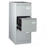 BISLEY CLASSEUR POUR DOSSIERS SUSPENDUS 3 TIROIRS BEIGE