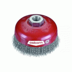 BROSSE COUPE FILS ACIER ONDULÉS TBW M14 D 60MM - OSBORN - 0002-613.161