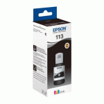 FLACON ENCRE NOIRE 113 EPSON ECOTANK -  AUTHENTIQUE