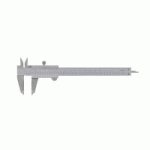 PAC ACIER CHROMÉ MAT ÉCO 1/50 - CAP 150 MM -2BECS-BLOCAGE À VIS