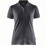 POLO FEMME GRIS FONCÉ TAILLE XL - BLAKLADER