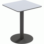 TABLE D'EXTÉRIEUR CROSS CARRÉE 60X60CM H75CM - PLATEAU GRIS - PAPERFLOW