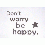 TAPIS DE BAIN - HOME - DON'T WORRY BE HAPPY SPIRELLA