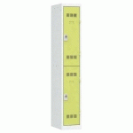 VESTIAIRE 1 COLONNE 300MM 2 CASES MORAILLON ANIS - VINCO