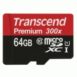 CARTE MÉMOIRE MICRO SDXC 64GB - TRANSCEND