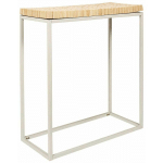 THE HOME DECO FACTORY - CONSOLE RONDIN - BEIGE