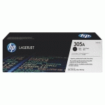 HP 305A - CE410A TONER NOIR POUR IMPRIMANTE LASER - HP