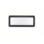 NOVA LUCE - APPLIQUE E PULSAR GRIS FONCÉ & BLANC LED 6 W H6,5 - GRIS