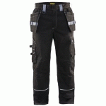 PANTALON ARTISAN RETARDANT FLAMME NOIR/GRIS TAILLE 54C - BLAKLADER