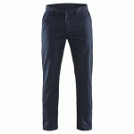 PANTALON DE TRAVAIL CHINO STRETCH 2D MARINE FONCÉ TAILLE 38 - BLAKLADER