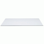 PLATEAU DE TABLE TIFFANY 140 X 80 CM STRAT ÉP. 12 MM BLANC - S-CAB