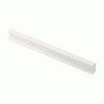POIGNÉE DE MEUBLE FINE GROOVE - LONGUEUR 190 MM - BLANC MAT SYNERCIA