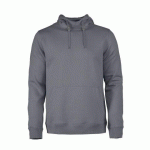 PRINTER FASTPITCH RSX SWEATSHIRT CAPUCHE HOMMES GRIS ACIER - TAILLE XXXL